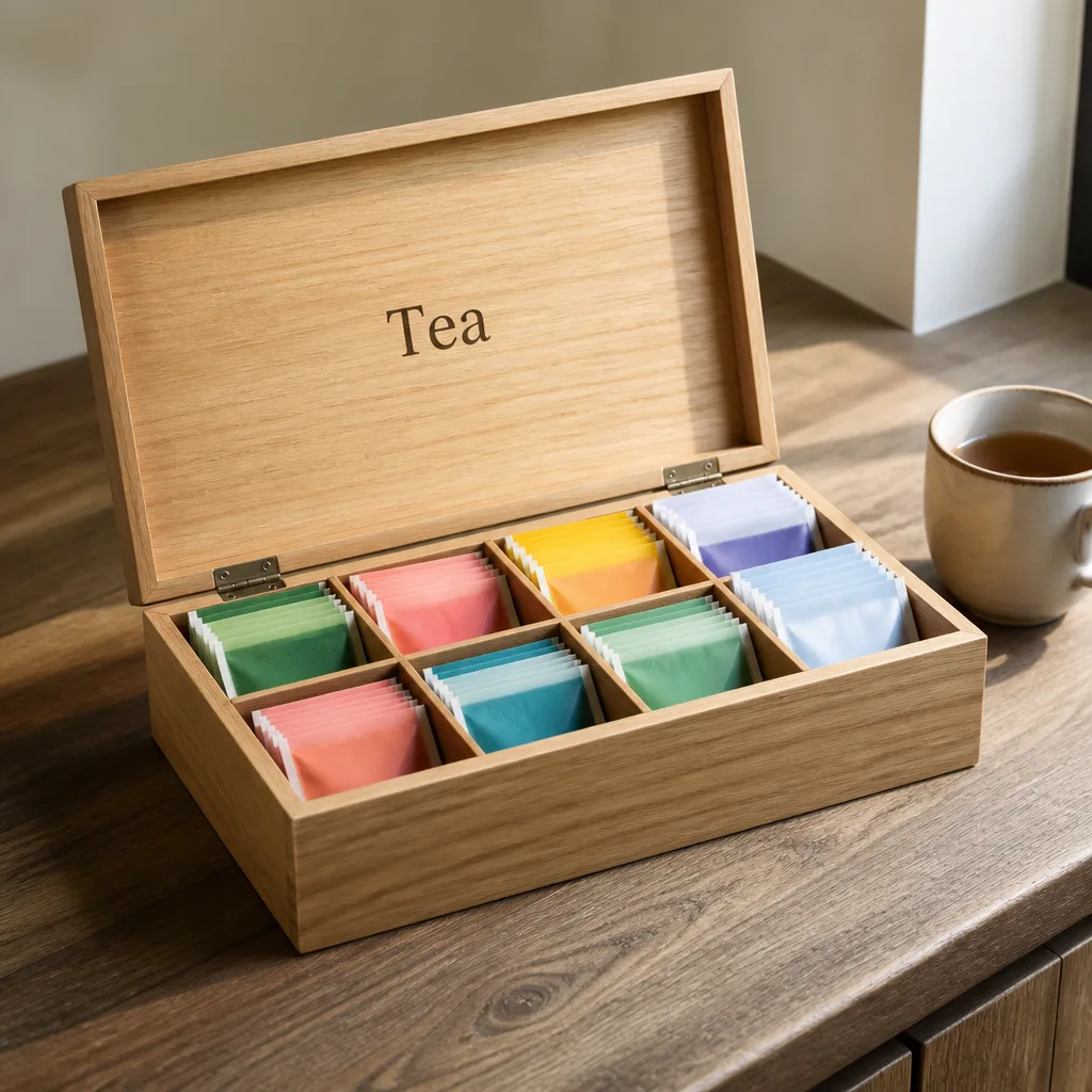 Holiday Tea Sampler — The quieter cousin of the coffee sampler, for whoever on the team keeps a kettle at her desk through the winter instead of a mug warmer.
