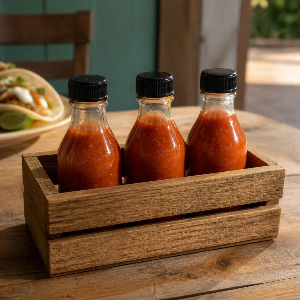 Hot Sauce Trio — For the one person on the team who keeps a personal bottle of hot sauce in the break room fridge with her name on it in marker. Employee