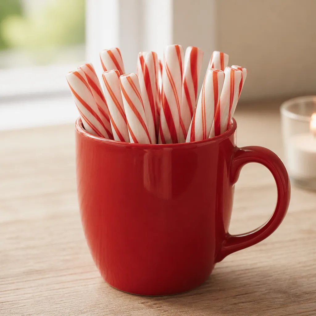 Peppermint Mug Set — A mug on its own is the gift everyone has gotten a dozen times. Employee christmas gifts