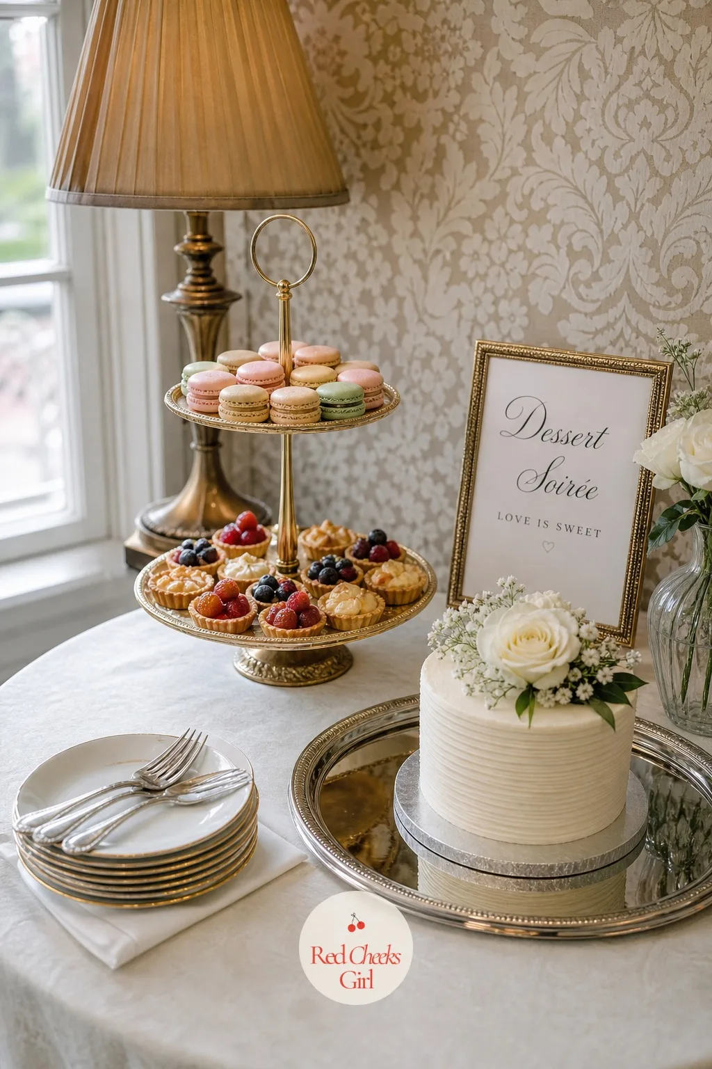 Dessert Soiree — Skip the full dinner and let sugar carry the evening instead. Engagement party ideas