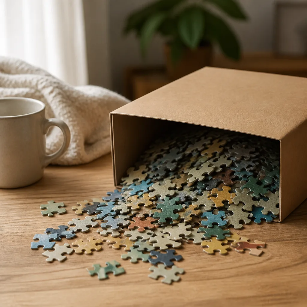 Puzzle Of The Proposal Photo — Turn the actual proposal photo into a jigsaw and you have given the couple an evening in, not just an object: a thousand tiny