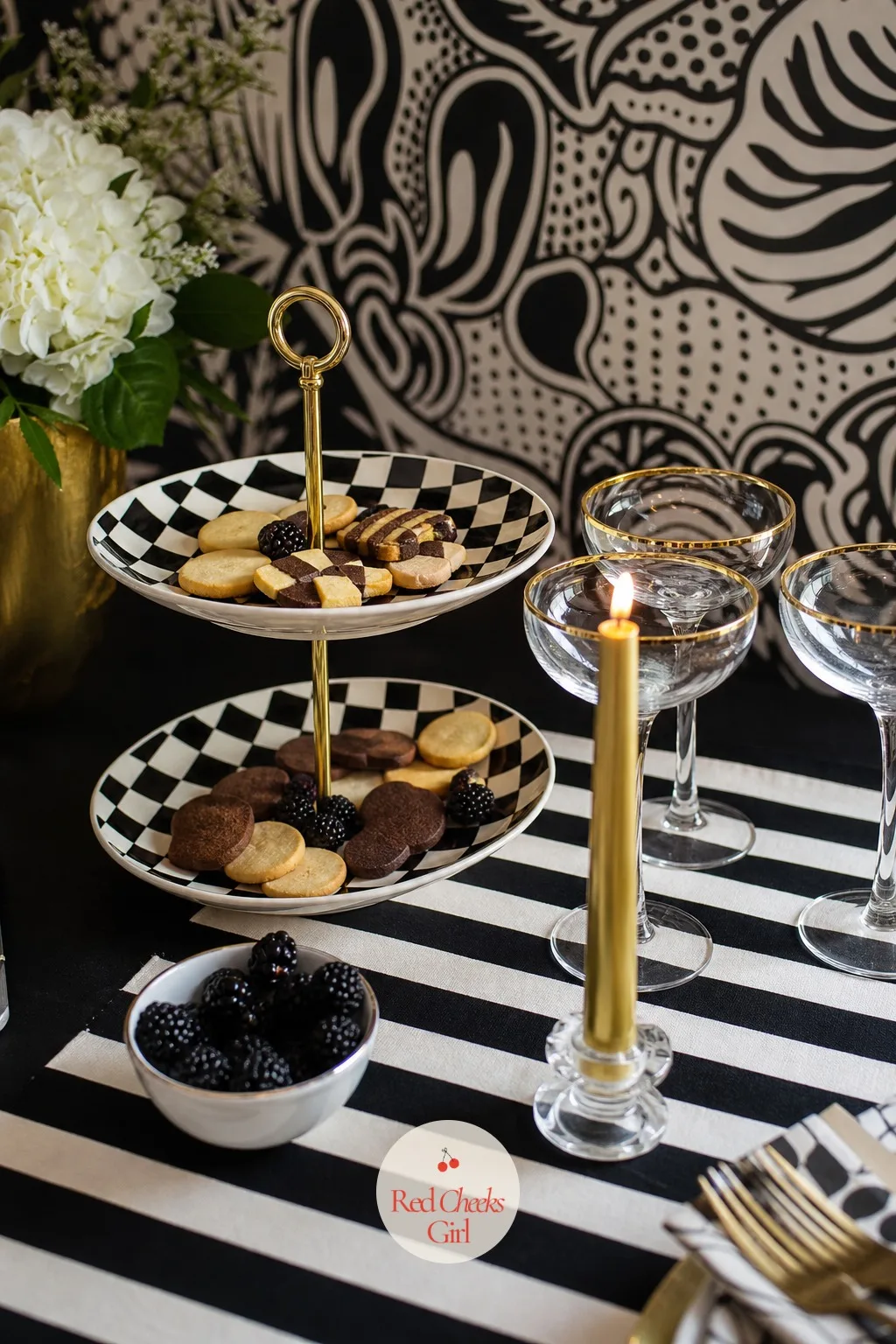 Black and White — The worry with this one is always the same: does it read chic or does it read like a wake. Engagement party themes