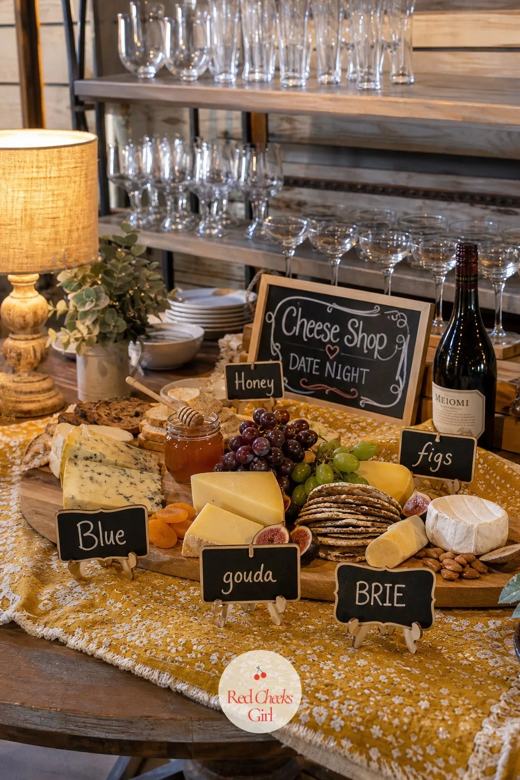 Cheese Shop Date Night — A cheese board can look like an afterthought unless it is built properly, with real cheese knives and a plan. Engagement party themes
