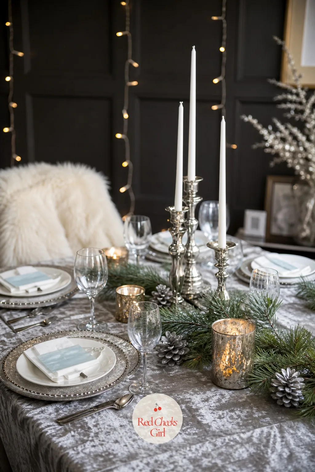 Winter Wonderland — A cold month outside is an excuse for everything plush indoors. Engagement party ideas