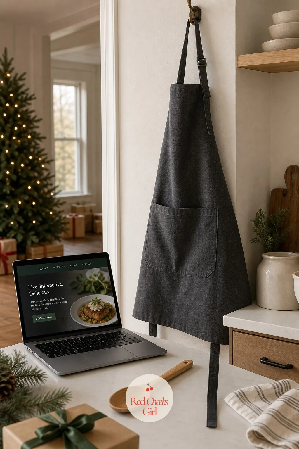 Celebrity-Led Online Cooking Class — For the foodie who prefers learning at their own pace, at their own stove, from a chef they already follow. Experience