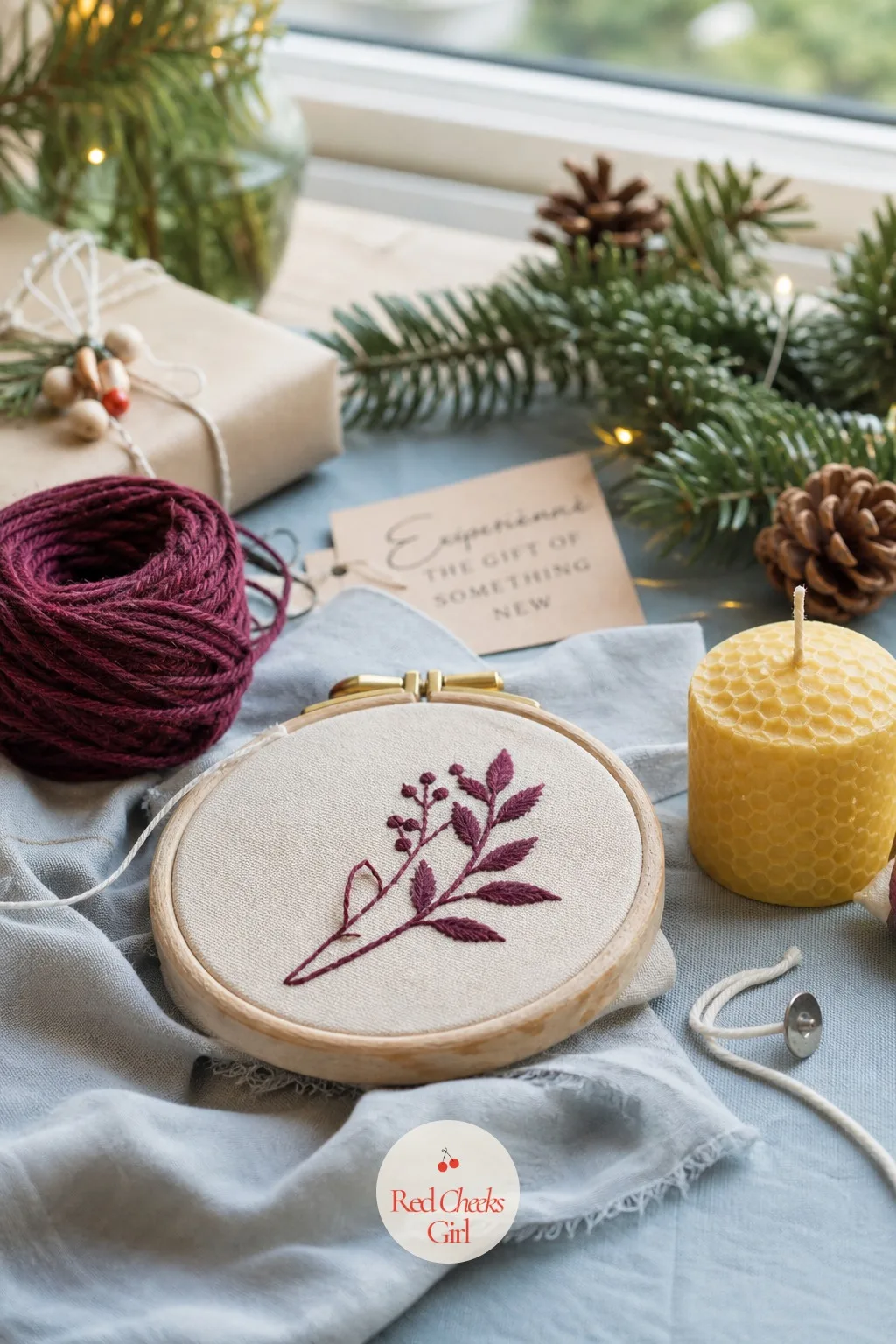 Solo Embroidery or Candle-Making Workshop — For the person who wants a craft night without the group chat planning around it. Experience gift ideas