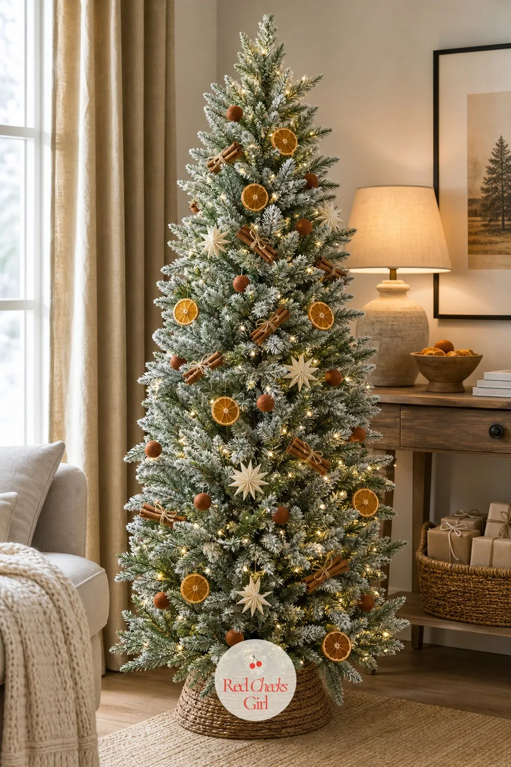 The Orchard Spice Tip-Flock — This one smells like the idea of Christmas before it even looks like it, dried orange and cinnamon doing the work that pine