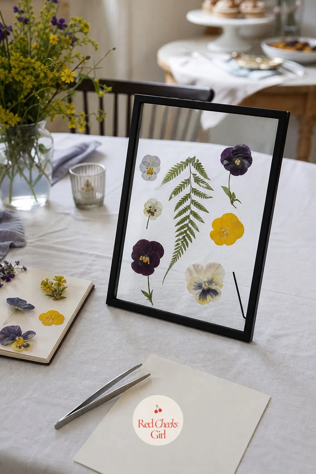 Pressed Flower Art — Pressed Flower Art : it needs no refrigeration, ships flat and sells just as well in a quiet month as a busy one. Flower business