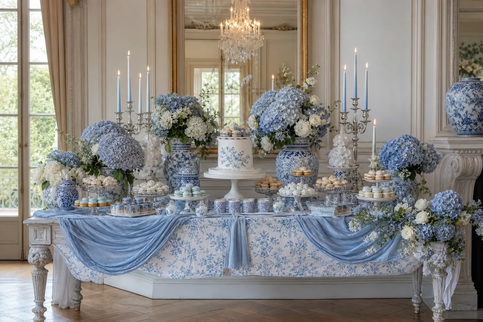 19 French Blue Wedding Ideas for Couples Who Love Timeless Elegance