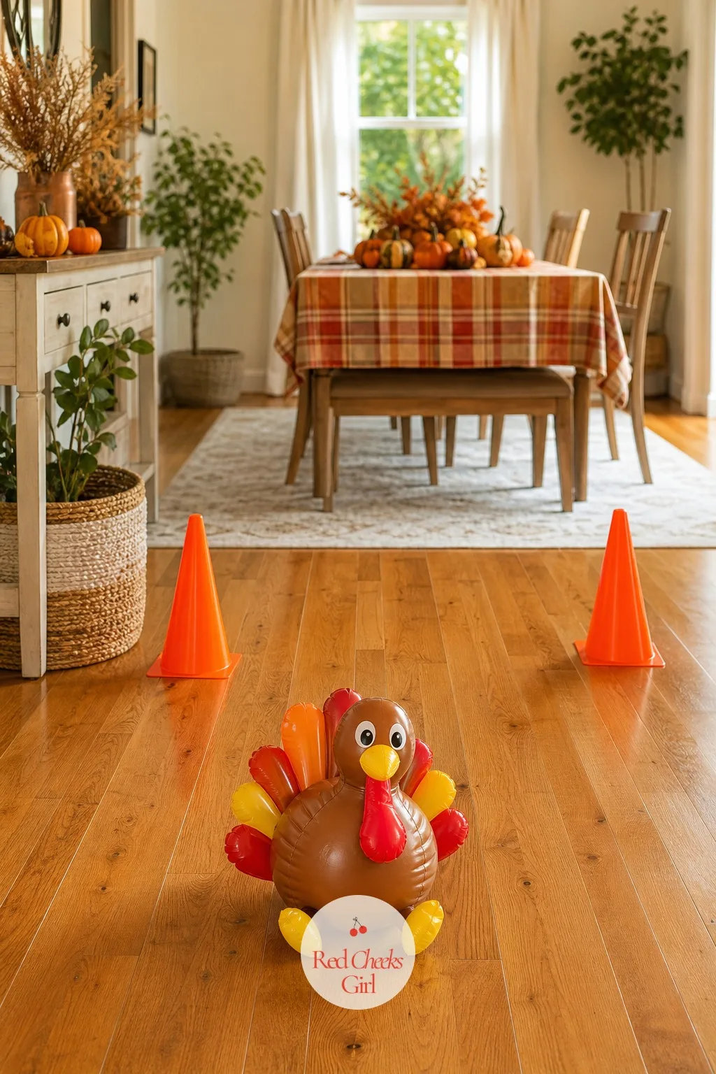 7. Turkey Waddle Race
