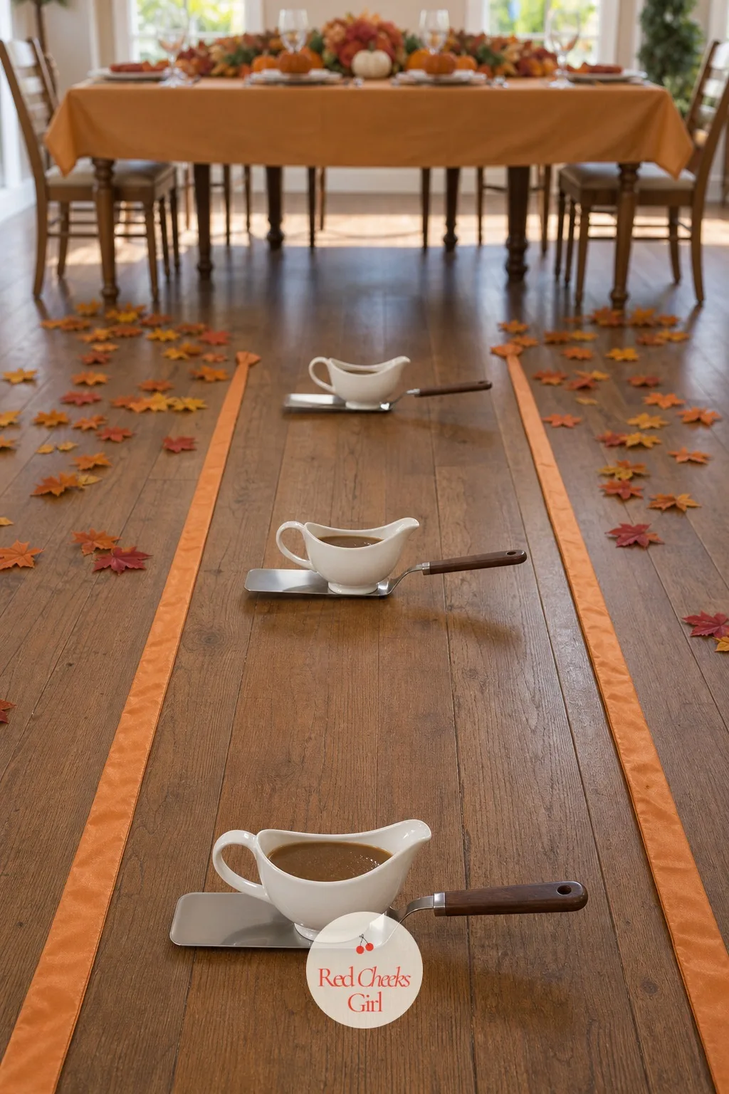 9. Gravy Boat Balance Walk