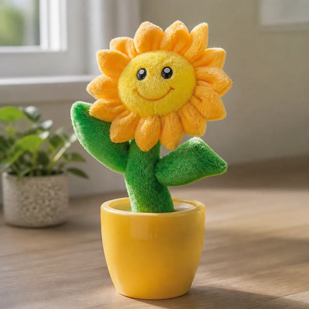 Dancing Flower Toy — It sways and sings the second music starts nearby, which makes it the unofficial party mascot the moment it gets plugged in. Funny white