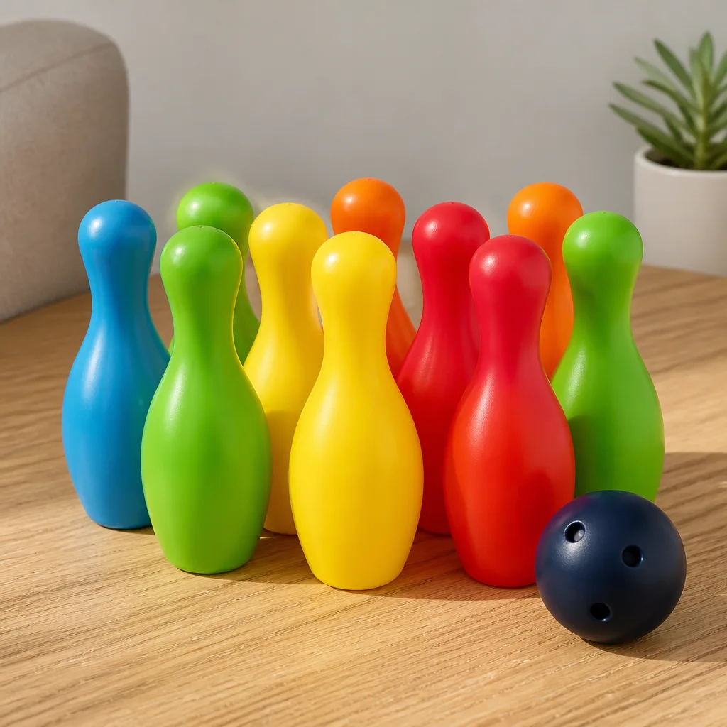 Desk Mini Bowling Set — Nobody asked for a bowling alley at their desk, and that is exactly why it works. Funny white elephant gifts