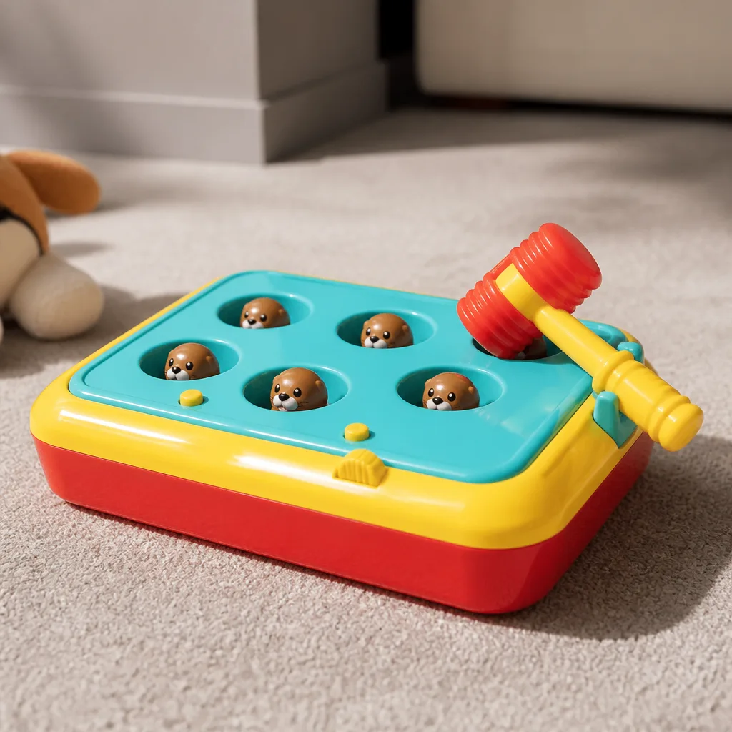 Desk Whack-a-Mole Game — The three o'clock slump needs an outlet, and whacking small plastic moles is a surprisingly good one. Funny white elephant gifts