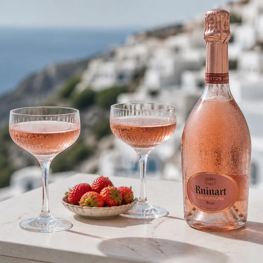 Sparkling Rosé Wine — Some nights genuinely do call for a toast, and a bottle of sparkling rosé gives the group a reason to raise a glass before anyone has