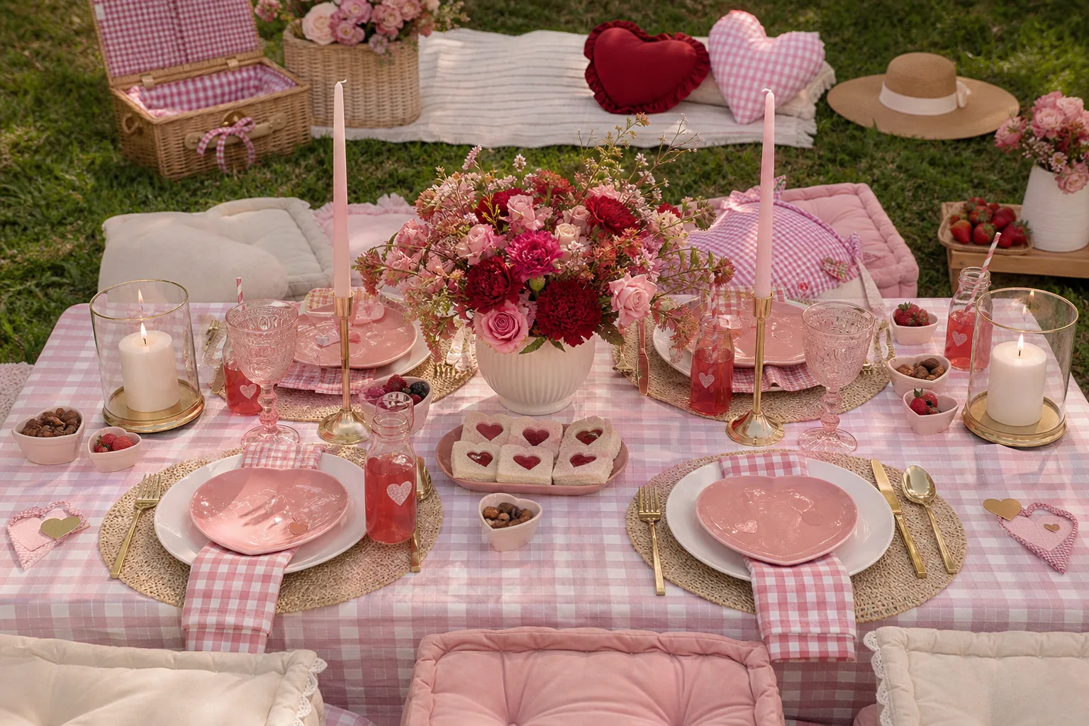 17 Galentines Picnic Ideas for a Pretty Afternoon Spread With the Girls