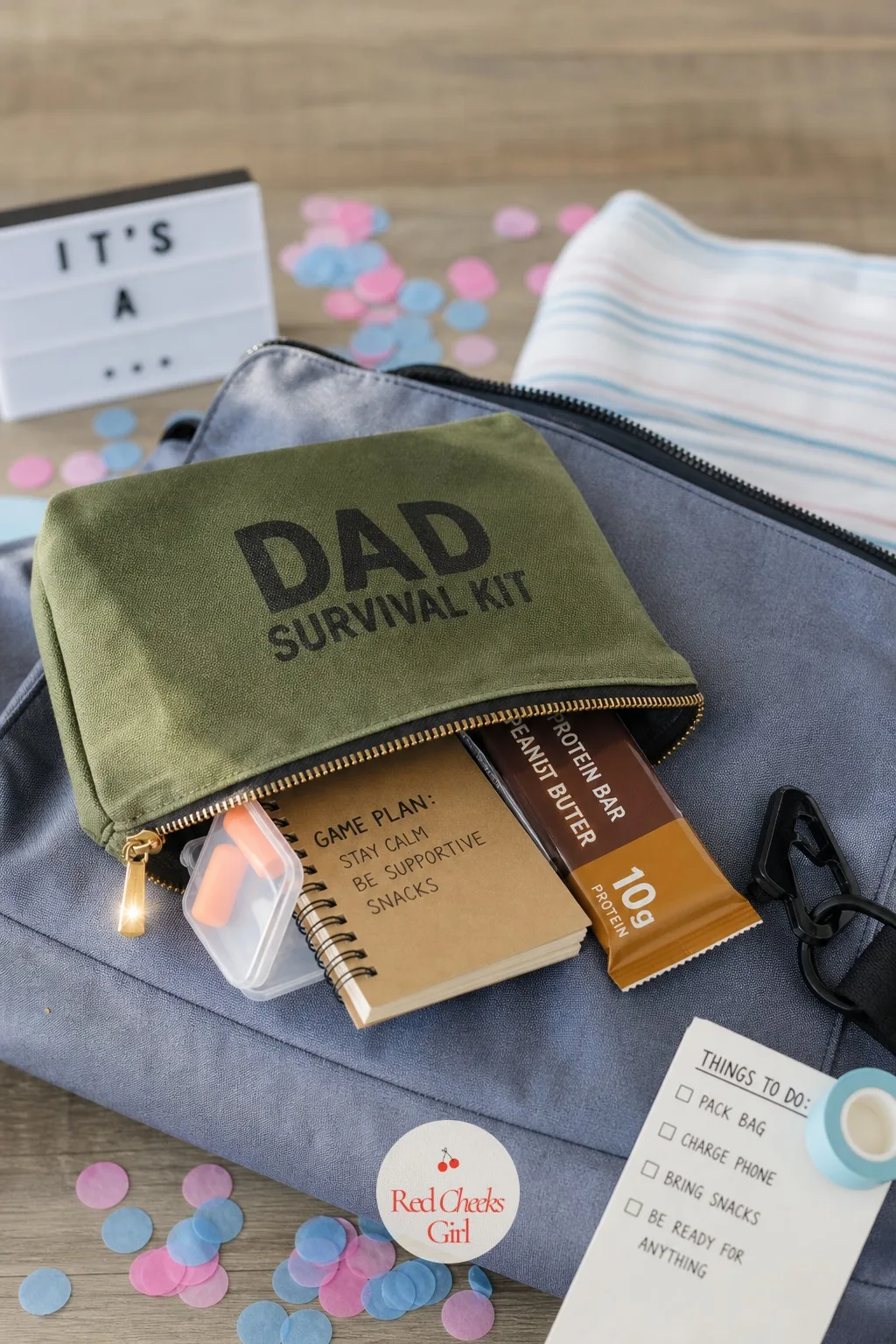 Dad Survival Kit Pouch — Here is the gift built for the dad who likes gear more than sentiment, something that sits untouched until the exact moment he needs
