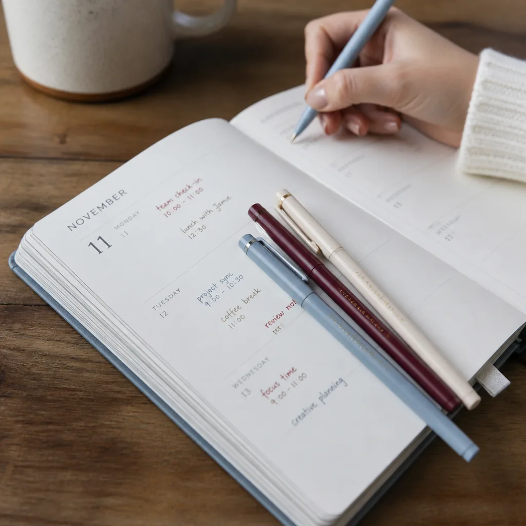 Gel Pen Set — A planner is only as good as the pen writing in it, and a dried out ballpoint ruins the whole ritual. Gifts for corporate girlies
