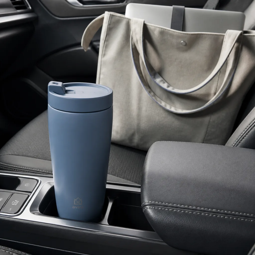 Insulated Travel Mug — Coffee that goes cold by the second meeting is a small daily disappointment that nobody complains about but everybody feels. Gifts for