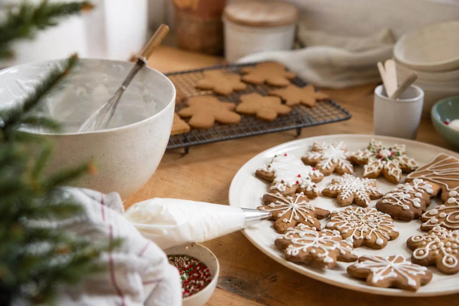 15 Gingerbread Cookies With Icing Ideas That Look Straight Out of a Bakery Window