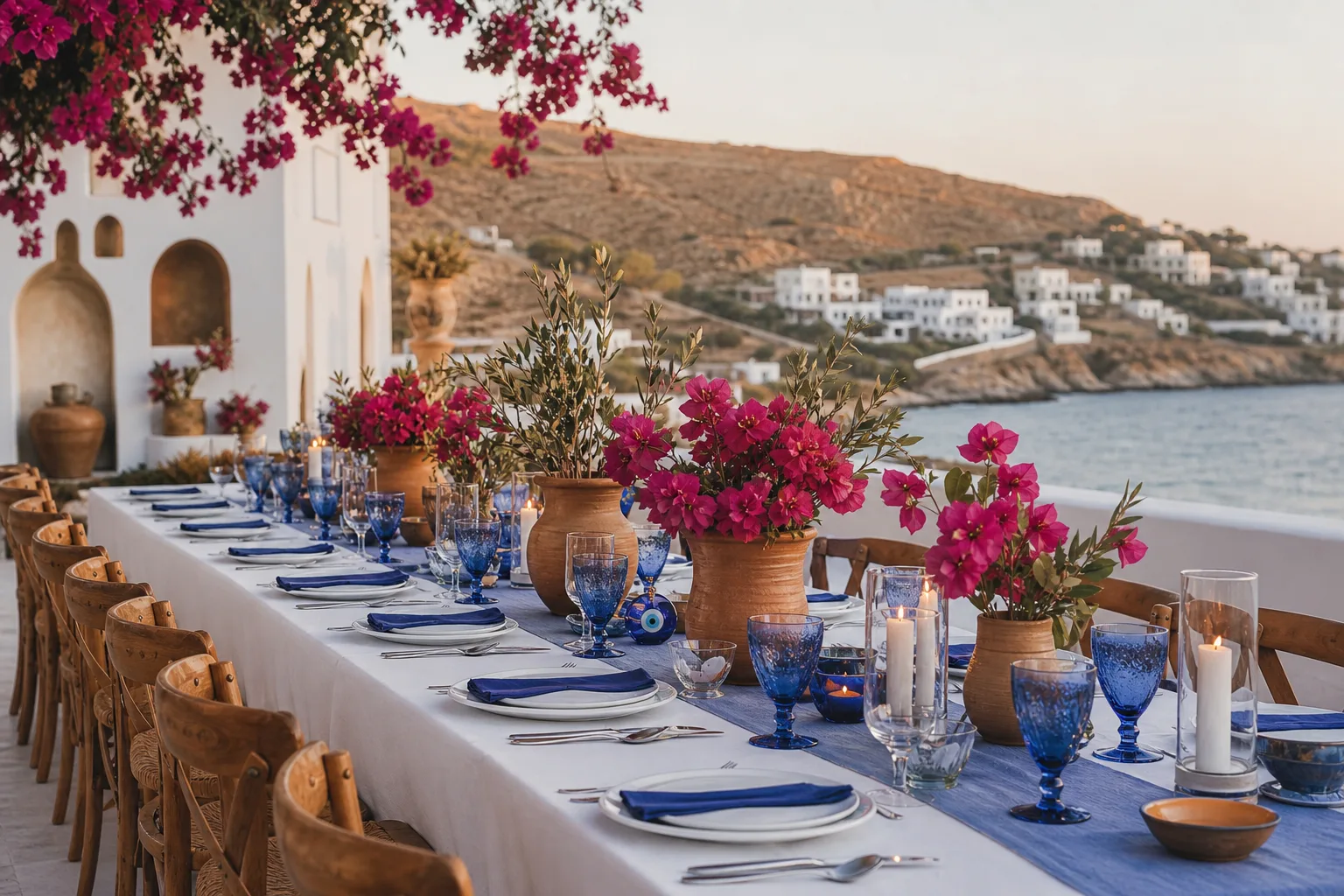 22 Greek Wedding Ideas for Couples Who Want Island Sunshine and Big Family Joy