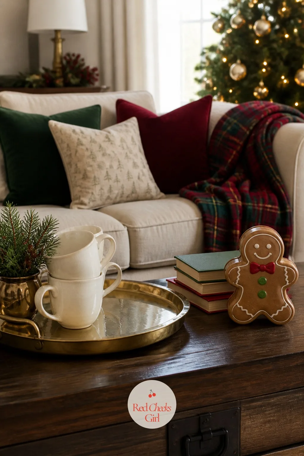 The Coffee Table Set for Cocoa Before Anyone Asks — A coffee table covered in remote controls and mail is the one thing that undoes an otherwise finished