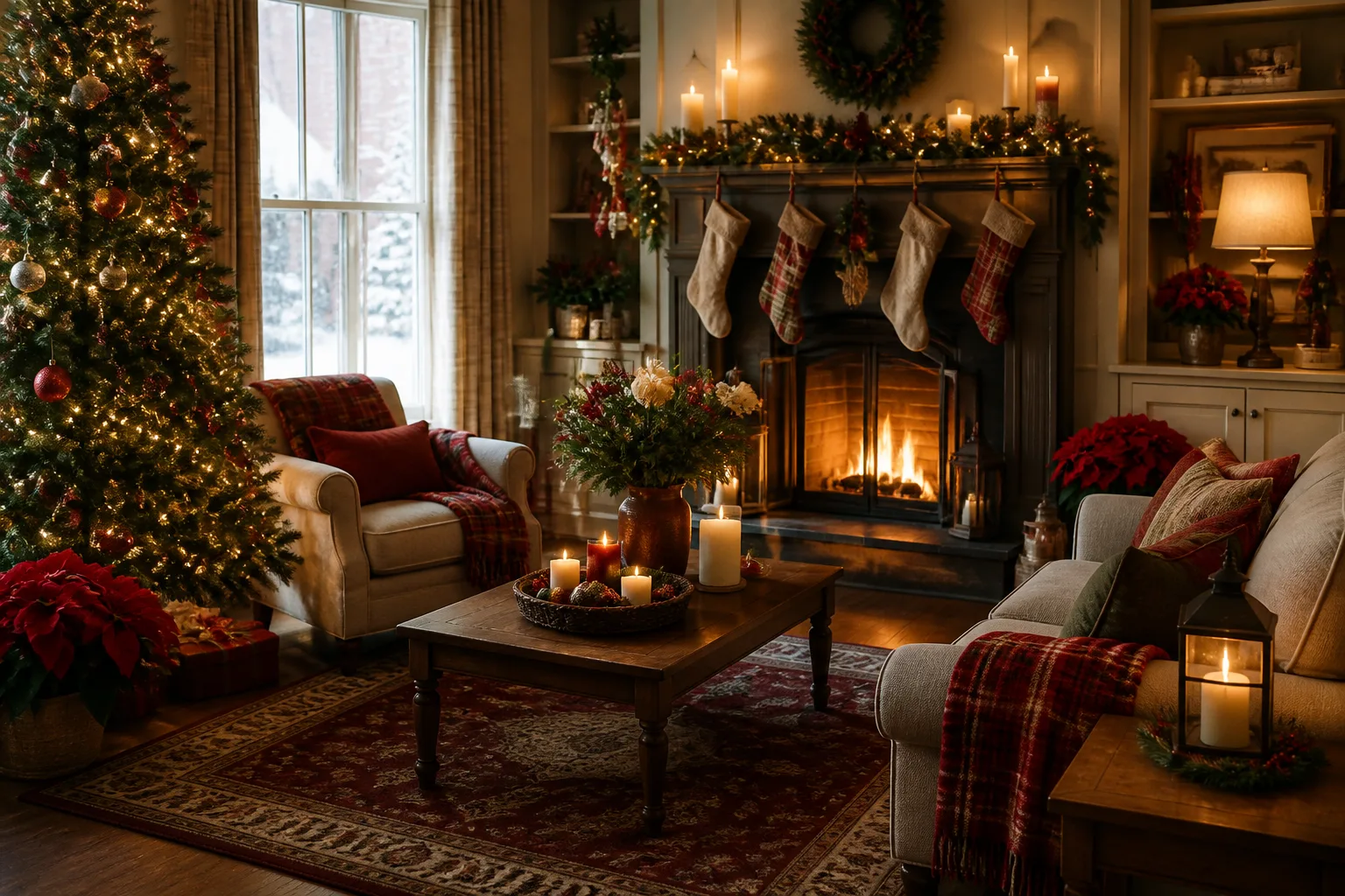 Hallmark Christmas Aesthetic: 24 Small-Town Decor Ideas That Feel Like a Holiday Movie Set