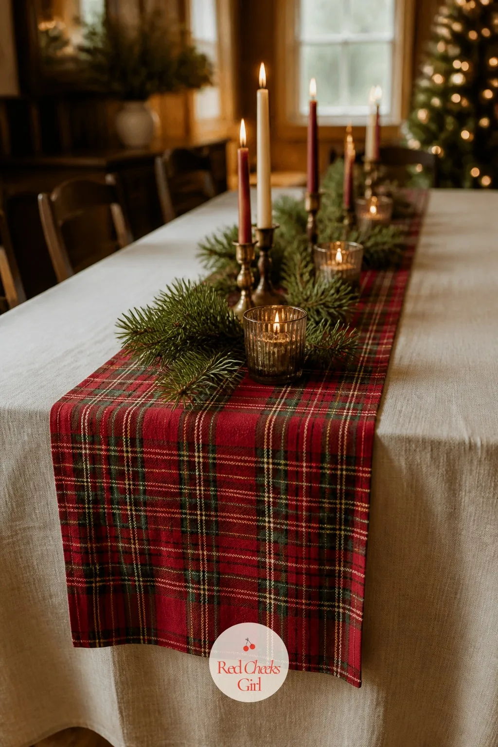 The Table Cloth and Runner, Layered Before the Plates Go Down — A table with only a runner looks half set, and a cloth alone looks a little flat. Hallmark