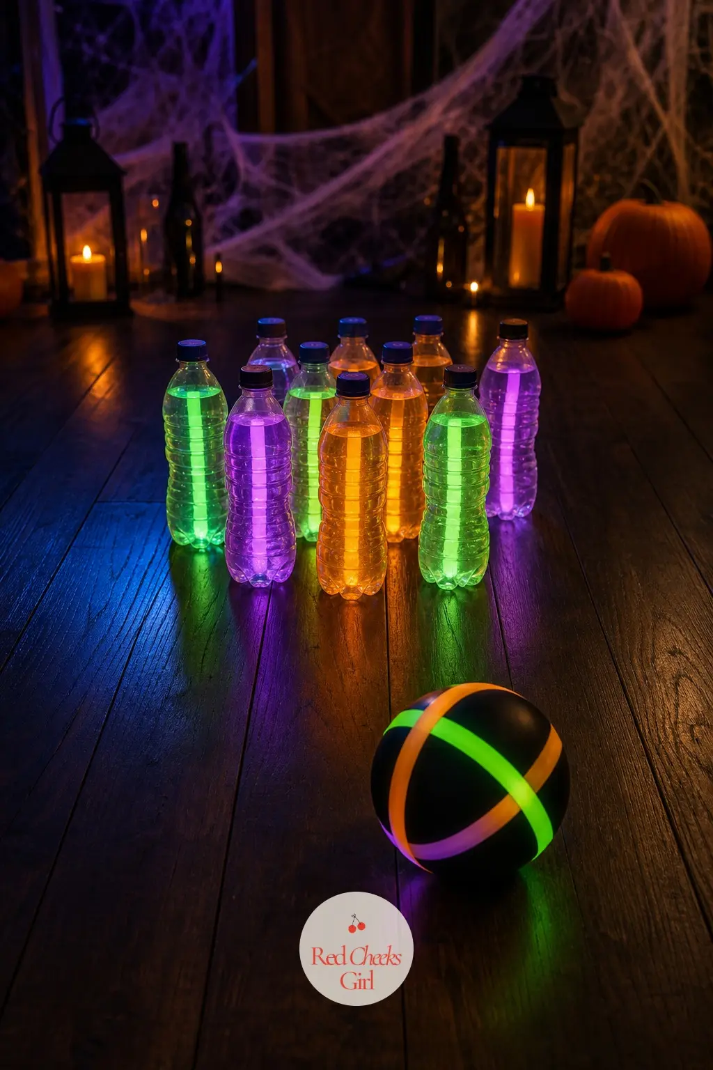15. Glow-in-the-Dark Bowling
