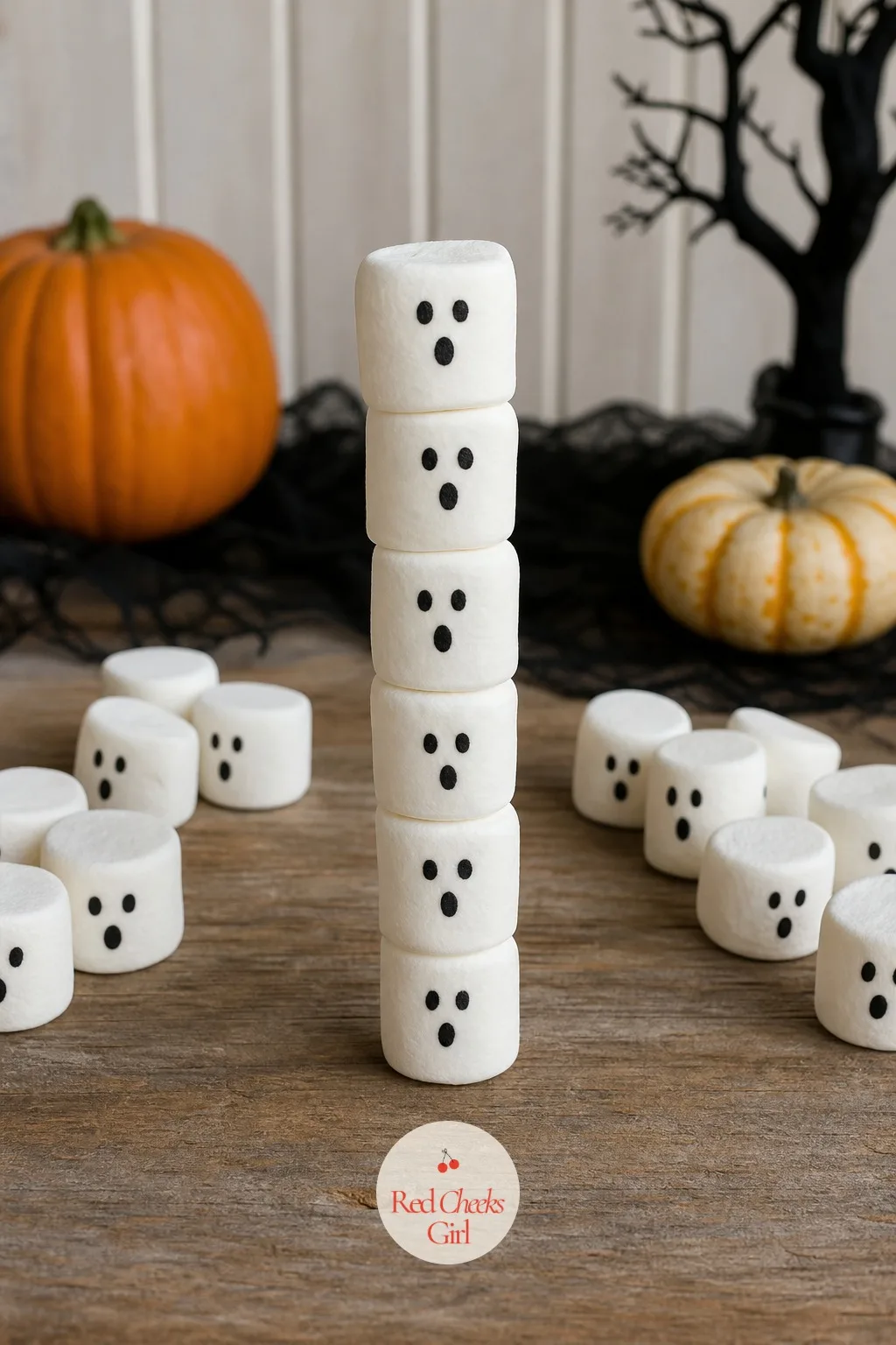 8. Marshmallow Ghost Stack