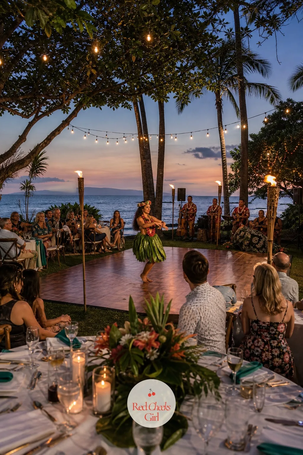 The Hula Dance Floor — Music sets the tone before anyone sets foot on the floor, and a generic playlist undoes the whole aloha mood in one song. Hawaiian