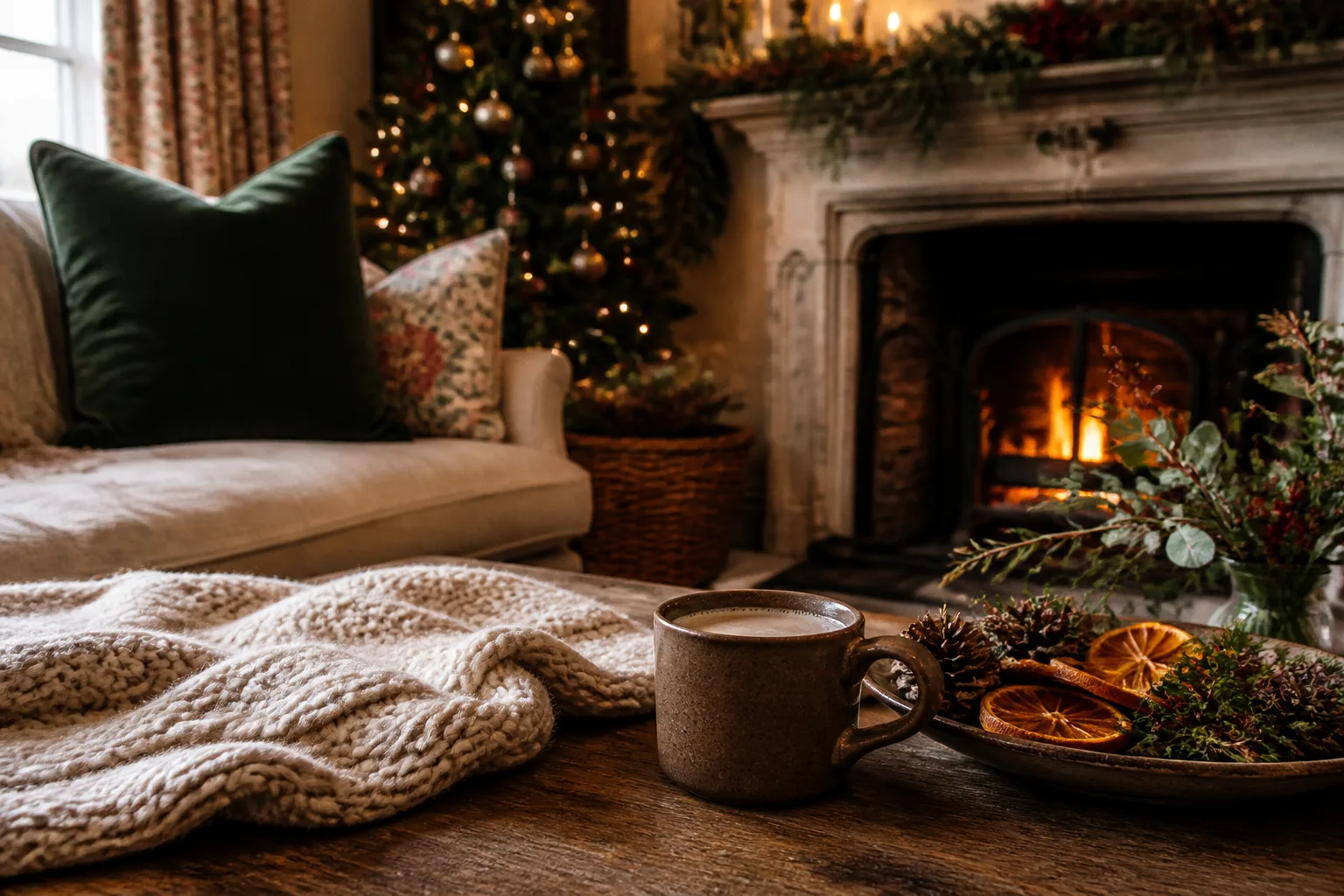 The Holiday Movie Aesthetic: 22 Ways to Get That Cozy English Cottage Christmas at Home
