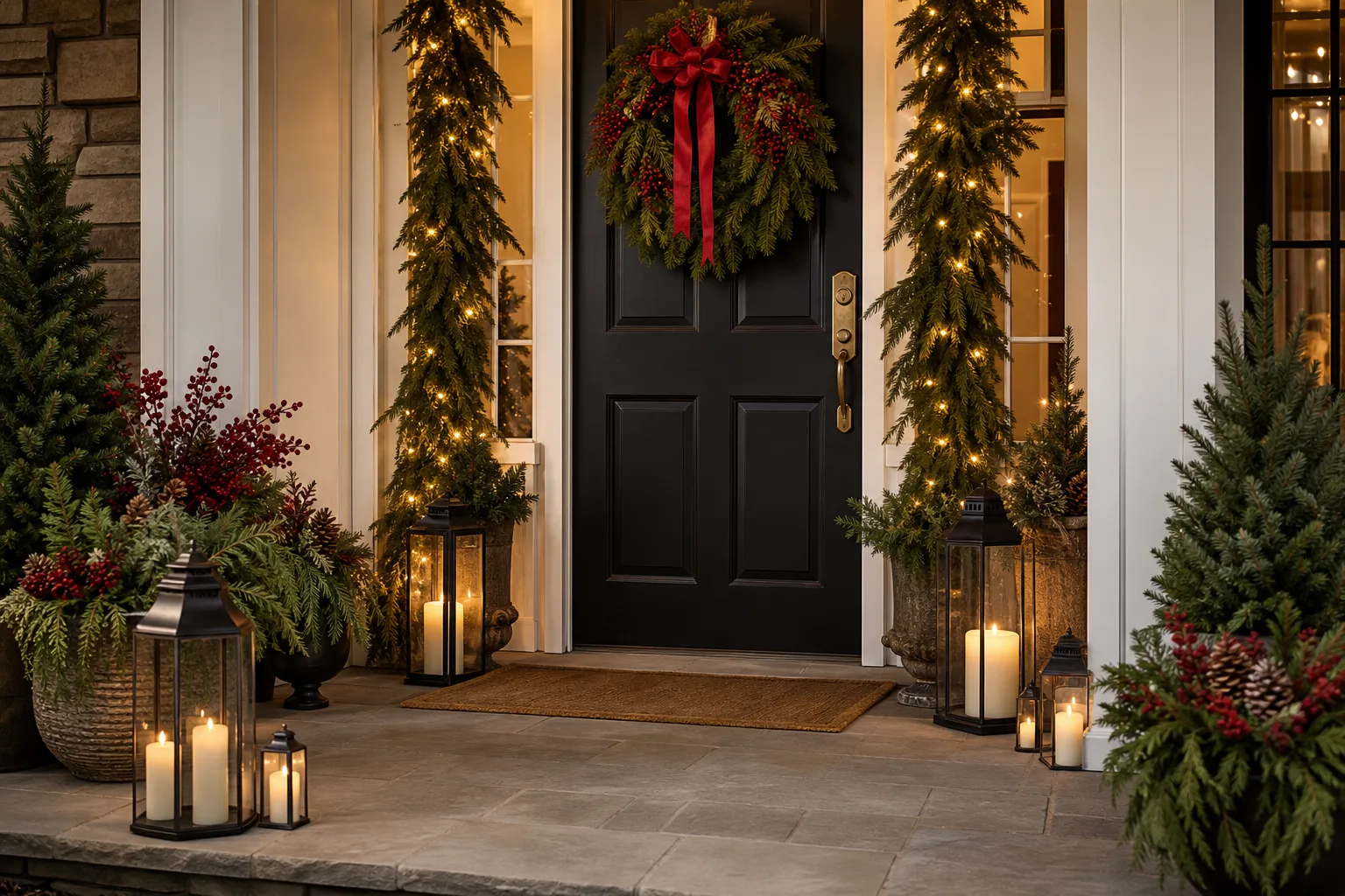 16 Holiday Open House Ideas for a Warm Welcome at Your Front Door