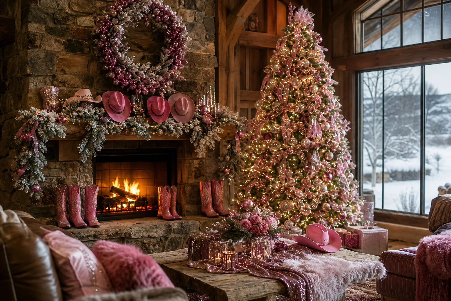 Holly Dolly Christmas Party Ideas: 22 Rhinestone Cowgirl Decor Looks for the Sparkliest Night of the Year