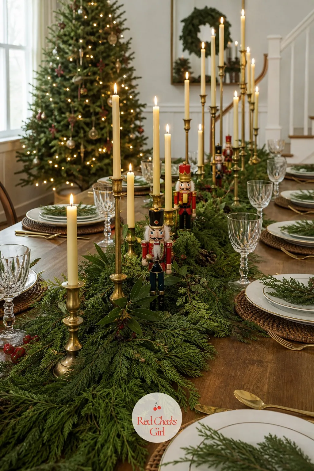 The Centerpiece Running Down The Middle — A long table with nothing running down its length always looks like the guests arrived before the hosts finished.