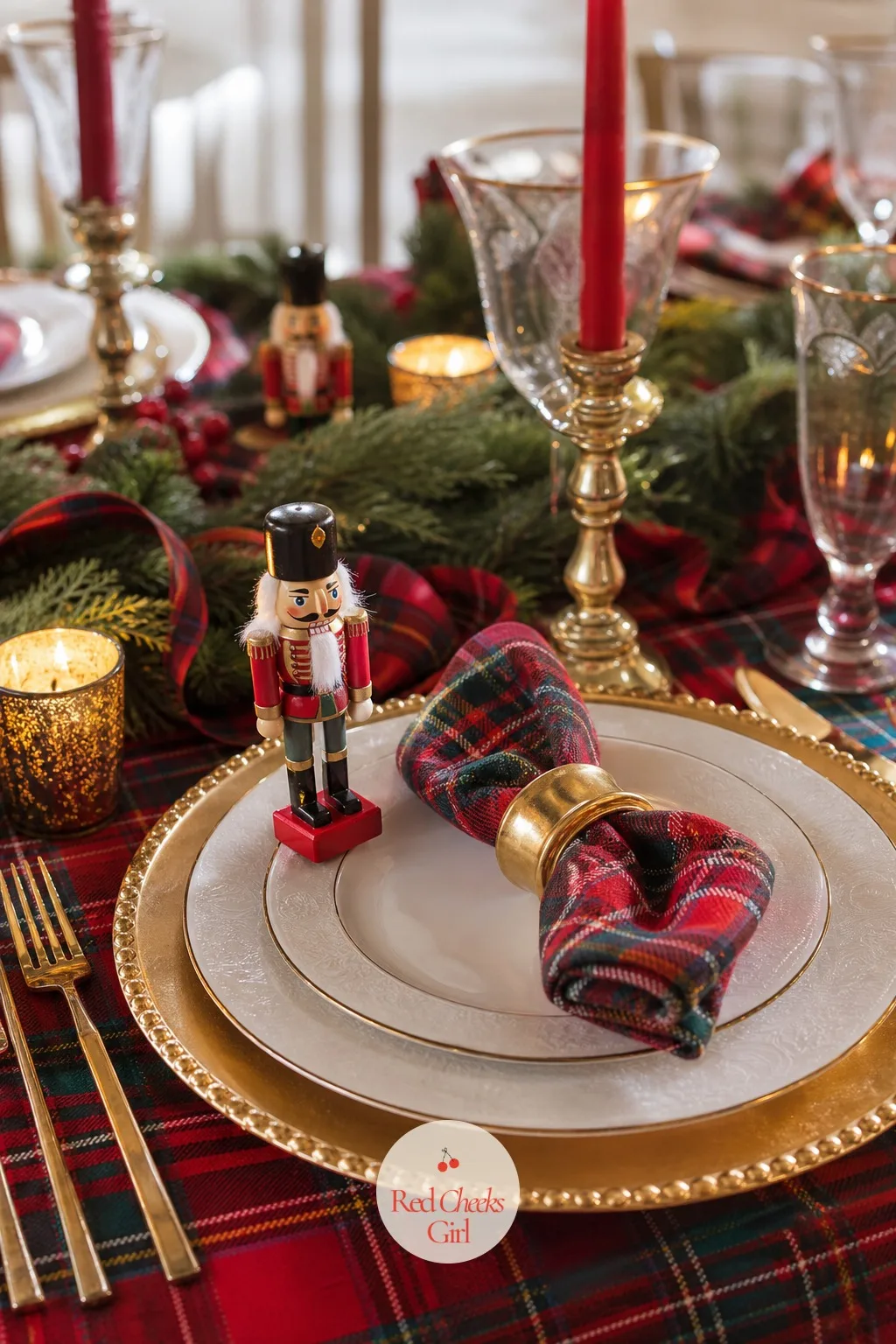 The Places Set For A Full Table — Once the cloth and runner are down, every seat needs its own small finished moment or the table reads as half dressed. Home
