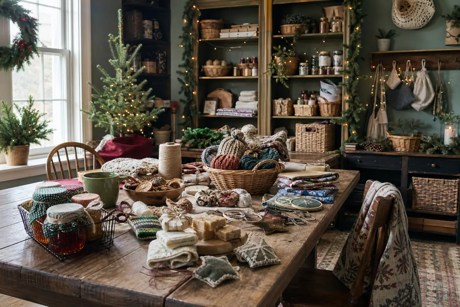 Homemade Christmas Gift Ideas: 25 Handmade Presents From Your Kitchen, Sewing Box and Craft Table