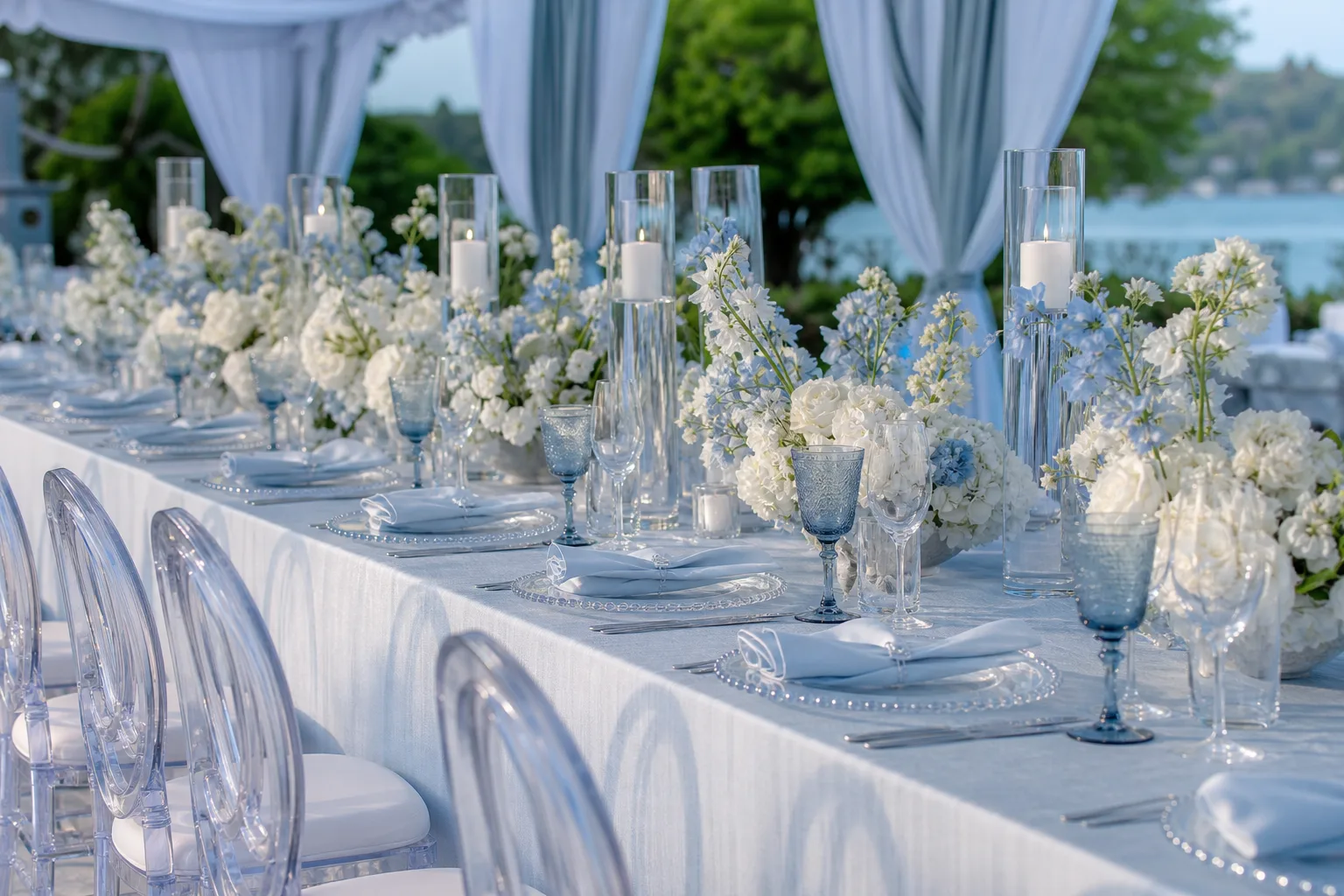 22 Ice Blue Wedding Theme Ideas for Couples Dreaming of a Frosty Elegant Day