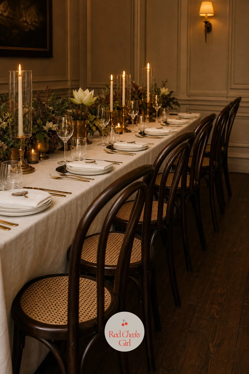 Dining Chairs That Look Like a Restaurant's — Folding chairs break the restaurant feeling the second anyone sits down, no matter how good the table looks.