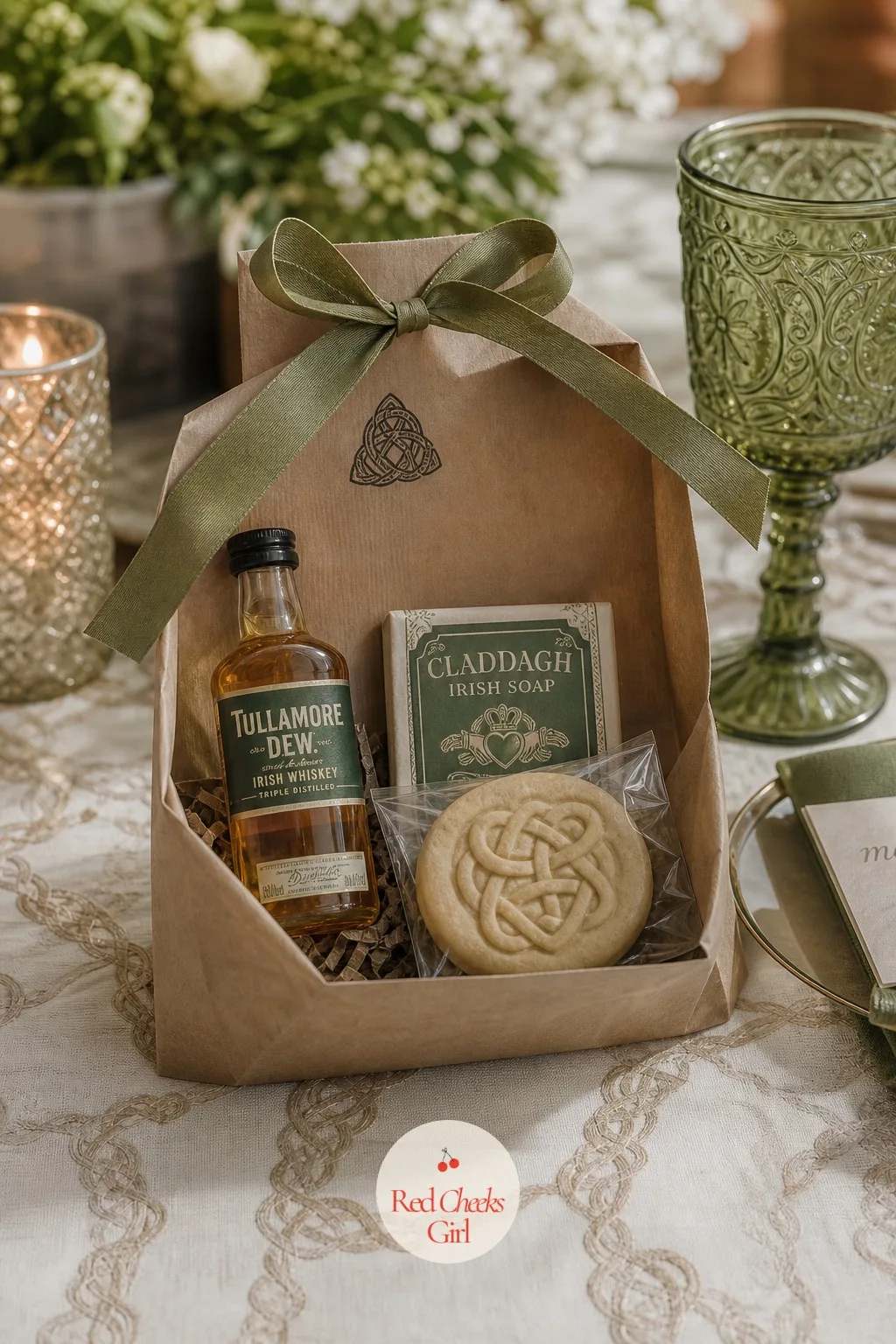 Favors to Take Home — This is the last thing a guest picks up on the way out, so it should feel worth carrying rather than leaving behind on the table: a small