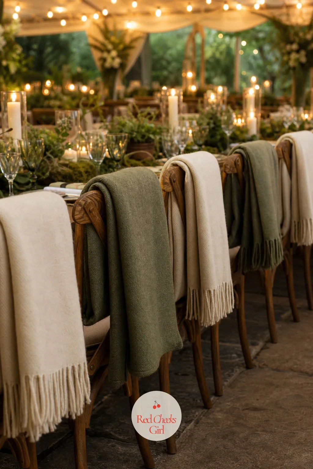 Wool Throws for the Chilly Hours — Somewhere around the second course, someone's shoulders go cold, and there is nothing elegant about a borrowed jacket draped