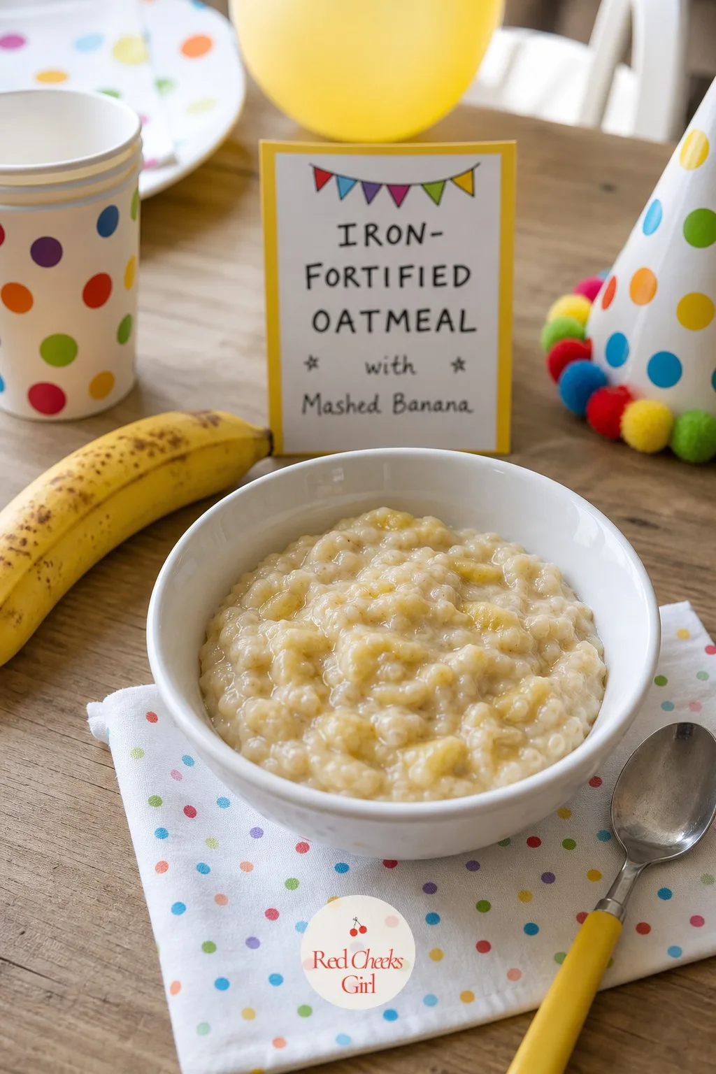 Iron-Fortified Oatmeal with Mashed Banana — Mornings move fast, and a bowl of something warm that needs no negotiation is worth more than it looks. Iron rich