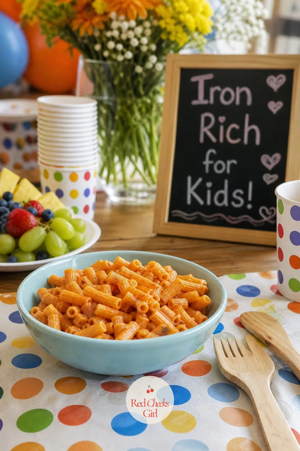 Lentil Pasta with Butter or Mild Tomato Sauce — Pasta night is already a guaranteed yes, so there is no convincing left to do. Iron rich foods for kids