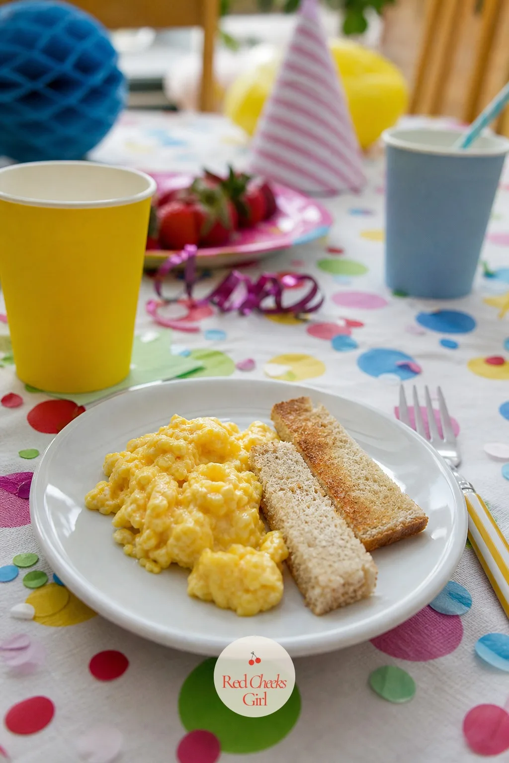 Soft Scrambled Eggs on Toast Fingers — Eggs are the one breakfast nobody has to be talked into, and they happen to be one of the cheapest iron sources in the