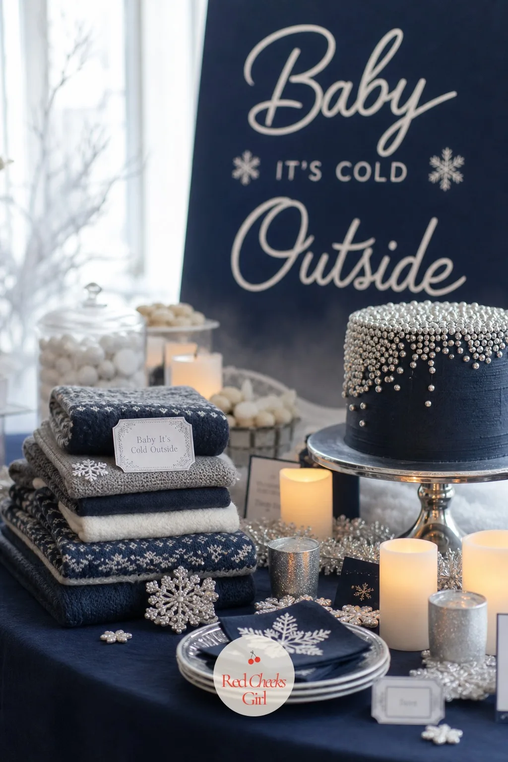 Baby It's Cold Outside — The classic for a reason: it names exactly what every guest is thinking on the drive over. January baby shower themes