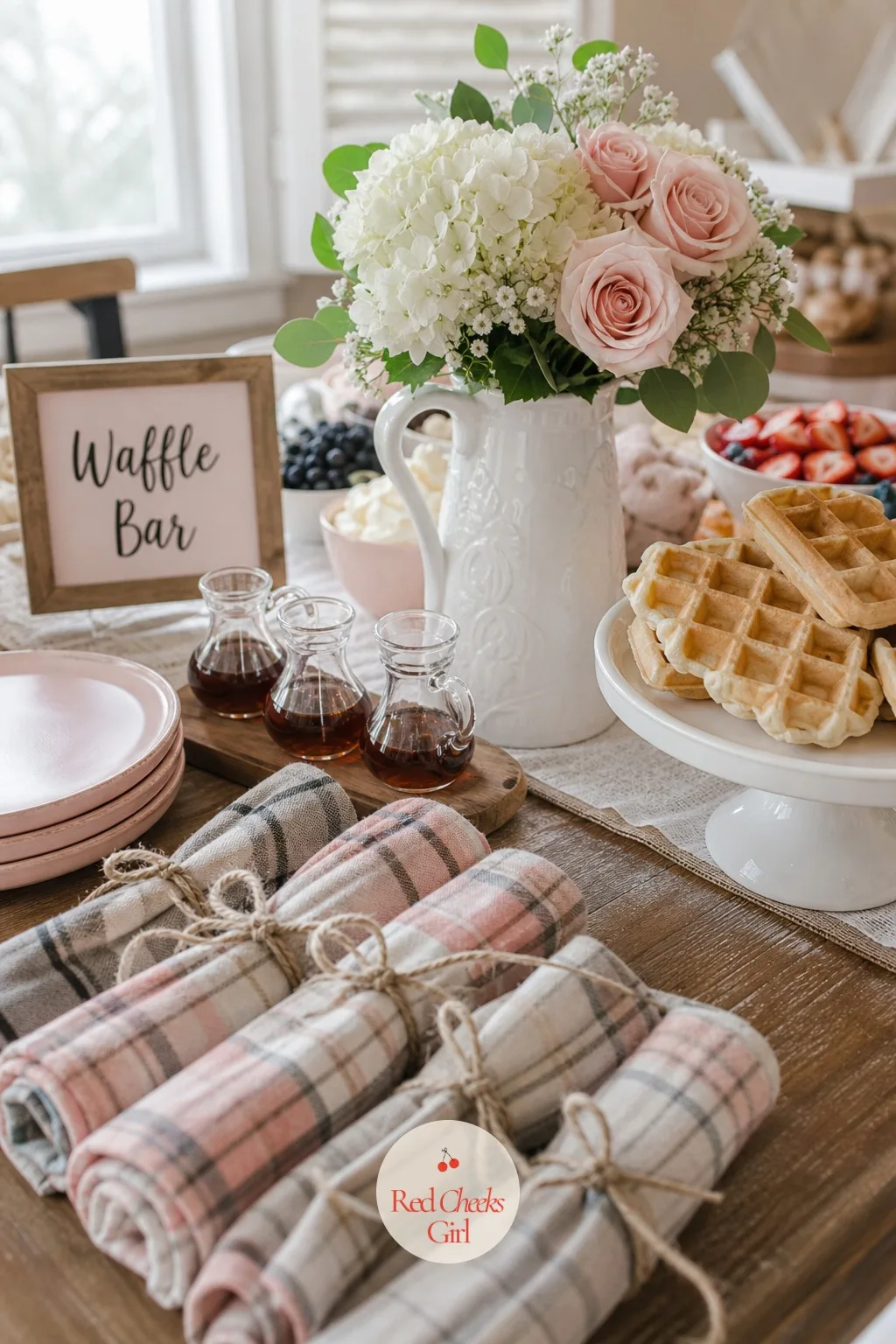Pajama Brunch — Not every January shower needs to happen at two in the afternoon in real clothes. January baby shower themes