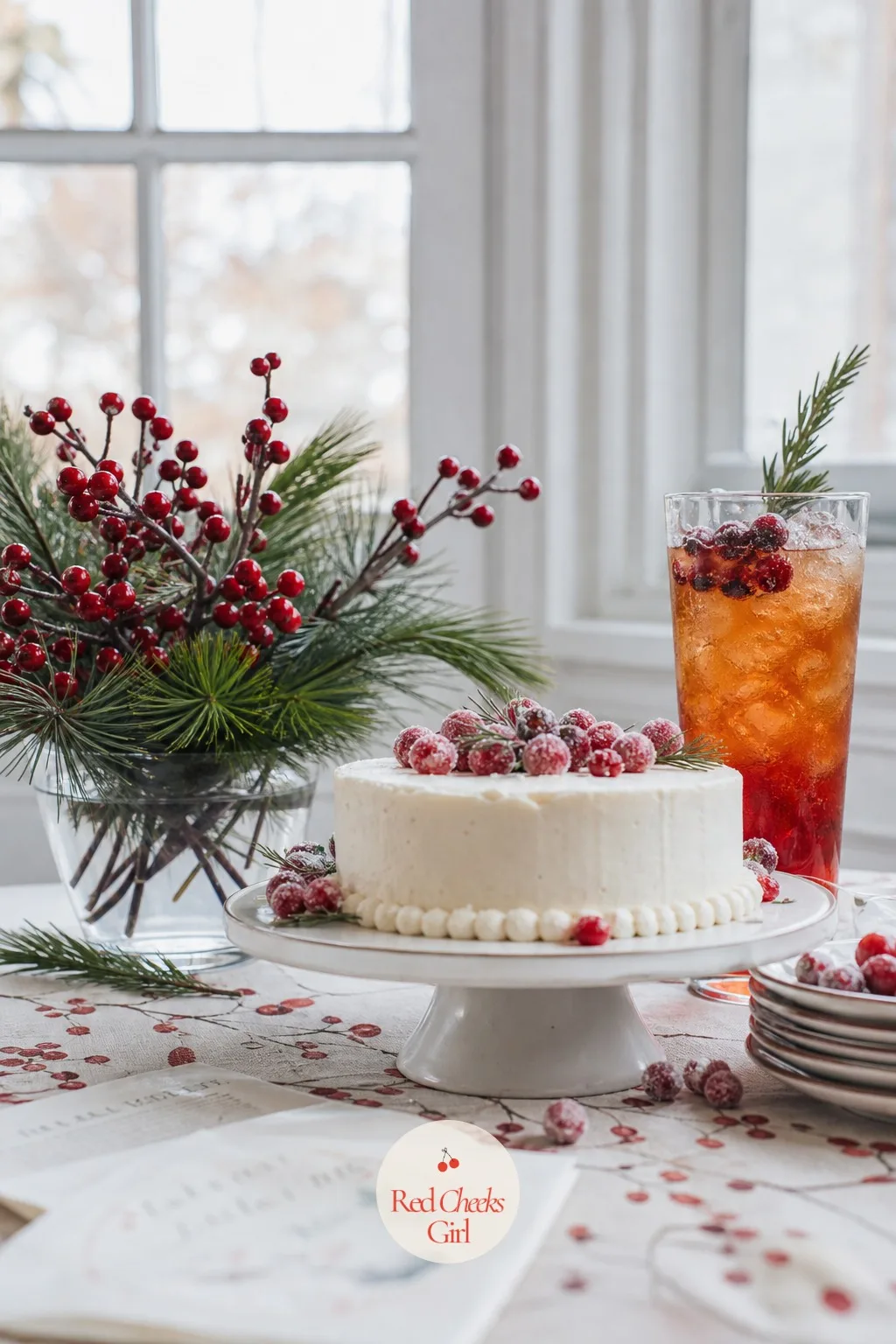 Winter Berry — Every theme on this list leans white or silver except this one, and that is the point. January baby shower themes