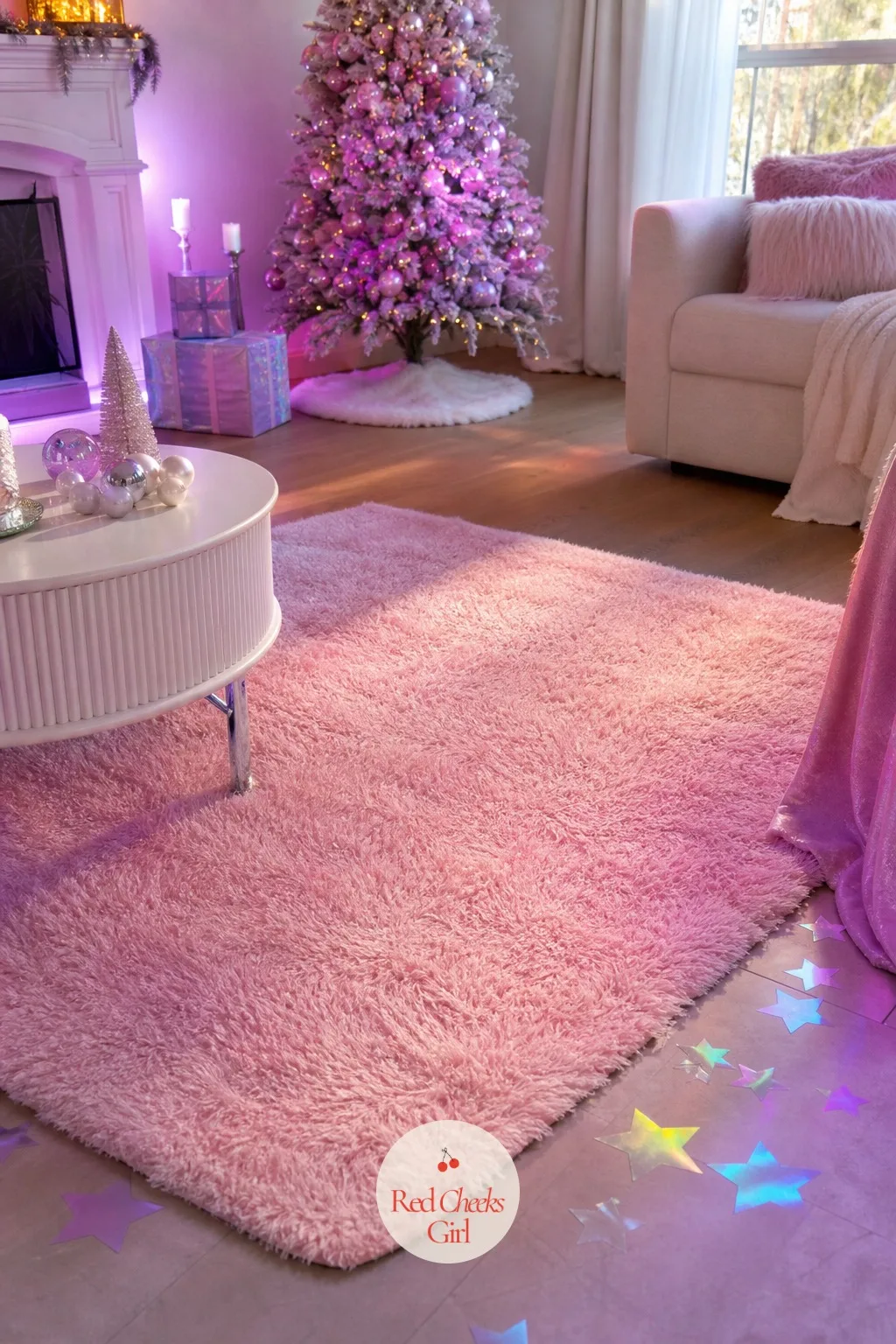 The Rug — Feet land on the rug before eyes land on anything else in the room, so cold bare floor under a holiday outfit is its own small complaint. Kpop