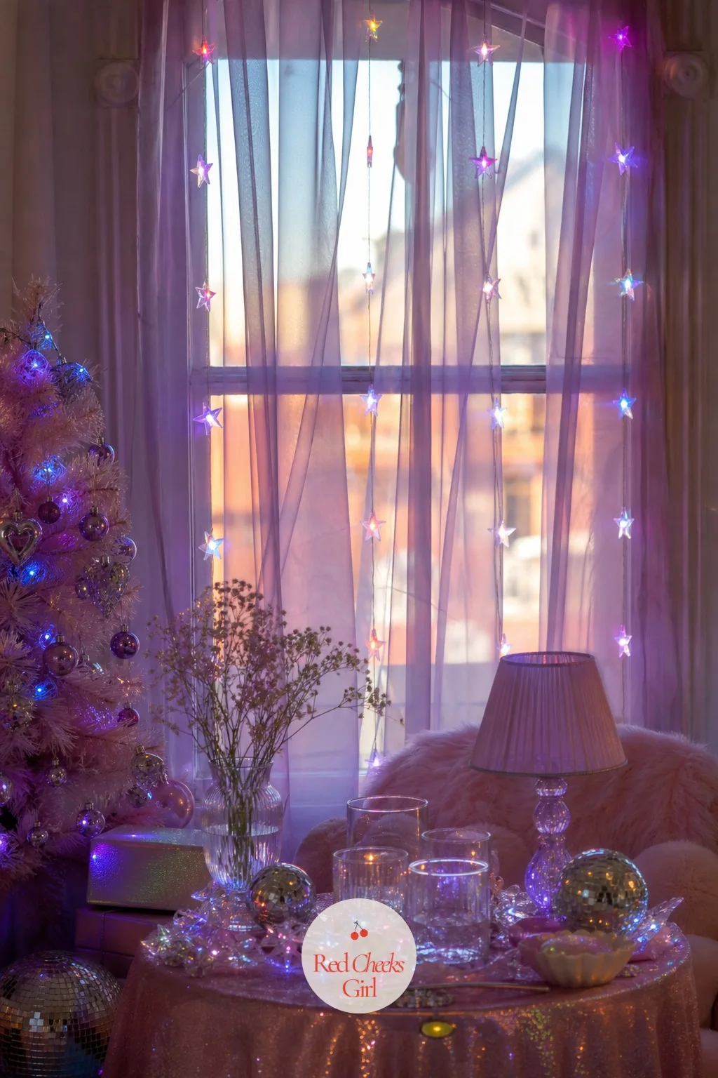 The Window — A dark window at five in the afternoon makes the whole room feel smaller. Kpop christmas