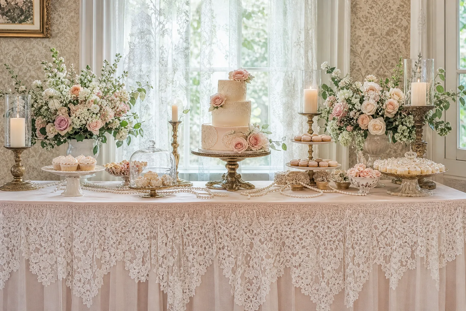 22 Lace Bridal Shower Theme Ideas for a Bride Who Loves Romantic Vintage Details